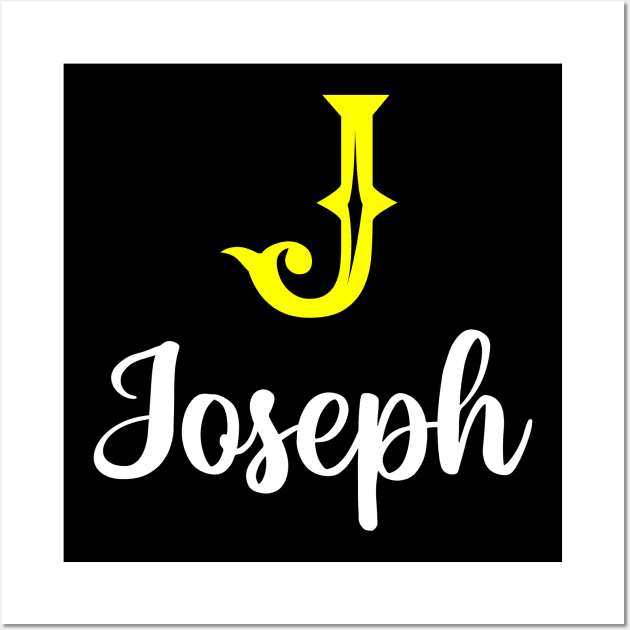 I'm A Joseph ,Joseph Surname, Joseph Second Name Wall Art by overviewtru